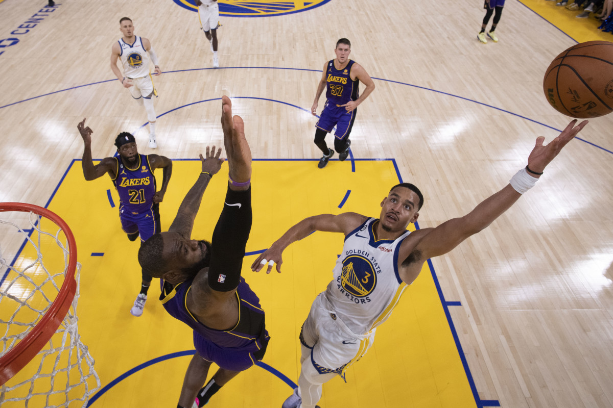 jordan poole lebron james patrick beverley 10-22